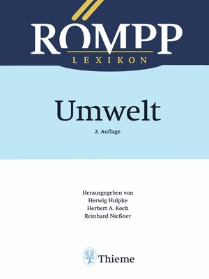 cover image of RÖMPP Lexikon Umwelt, 2. Auflage, 2000
